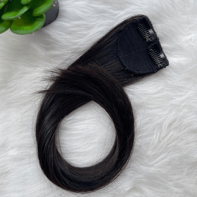 Invisible Side Patch Hair Extensions - Capillatura® – Clip In- Hair ...